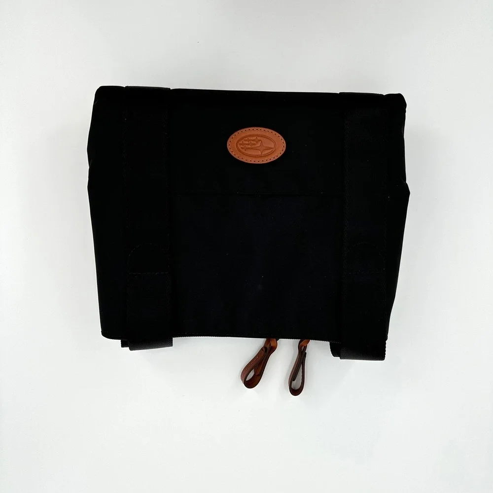 Brics X-Collection Folding Duffle‎ Bag Black Branded Subaru Nylon Weekend *READ*